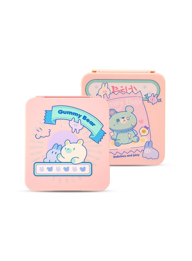 واي آند دي Game Card Case for Nintendo Switch, Protective and Shockproof Portable with 12 Slots Carrying Storage Box Gummy Bear [video game] - Image 1