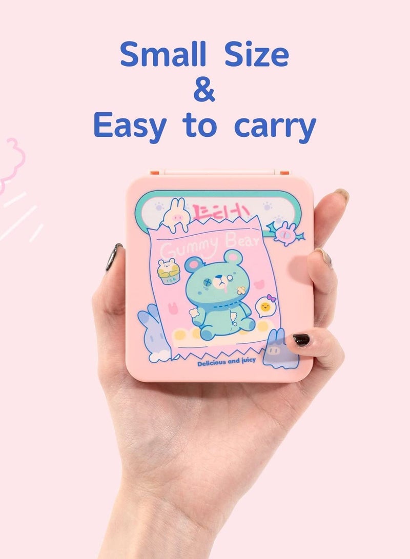 واي آند دي Game Card Case for Nintendo Switch, Protective and Shockproof Portable with 12 Slots Carrying Storage Box Gummy Bear [video game] - Image 3