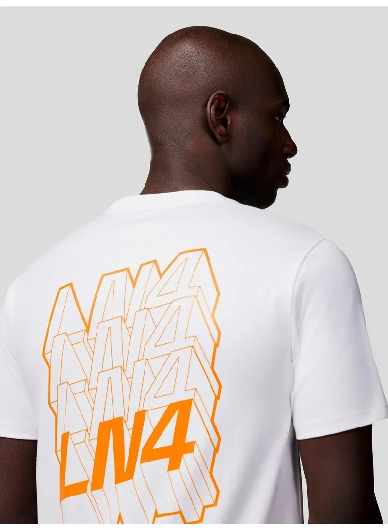 Mclaren  McLaren Unisex Core Driver Lando Norris Graphic Short Sleeve T-Shirt for Women | Best Price UAE