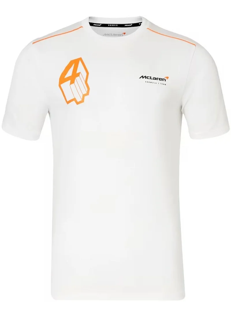 Mclaren  McLaren Unisex Core Driver Lando Norris Graphic Short Sleeve T-Shirt for Women | Best Price UAE