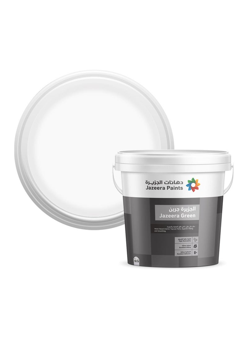 Green Interior Walls Paints Gloss (color :Modern White) 3L