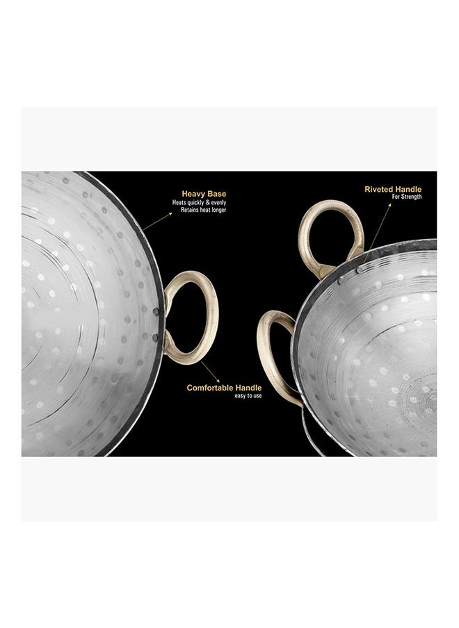 Home Box Ferric Wrought Iron Kadhai  - Image 3