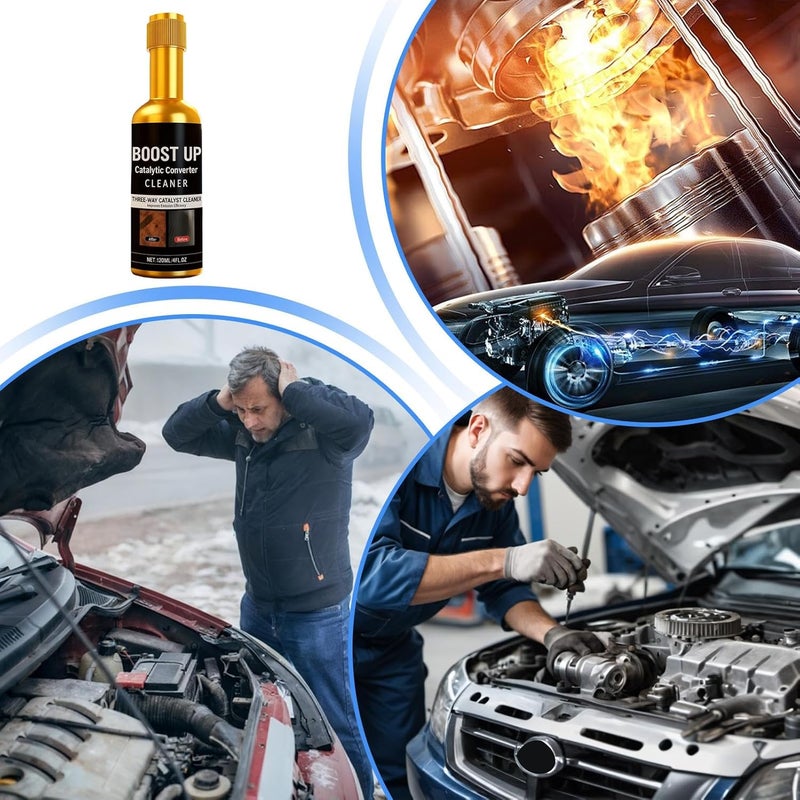 Trendy natural assorted colors Catalytic System Cleaner,120ml Portable Carbon Cleaning Agent | Exhaust System Pipe Carbon Removal Cleaner - for Trailer RV Truck Automotive Sedan Pickup Vehicles Tiered cost purchase alternatives - Image 3