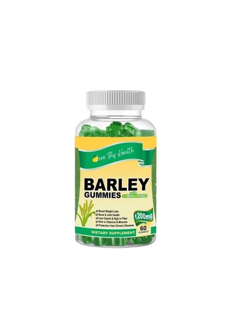 Vita Barley Gummies with Super Greens 1200mg 60 Gummies