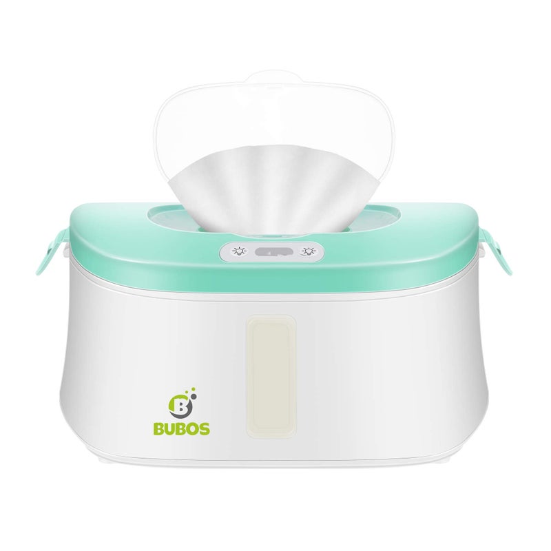 Bubos Upgraded Baby Wipe Warmer and Wet Wipes Dispenser with Advanced LED Night Light