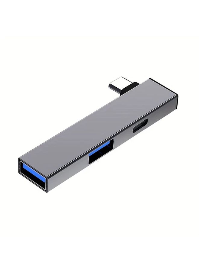 USB 3.0 و2.0 Hub بتصميم أنيق من سبائك الألومنيوم لتوسيع أجهزة الكمبيوتر المحمولة والكمبيوتر الشخصي - Image 4