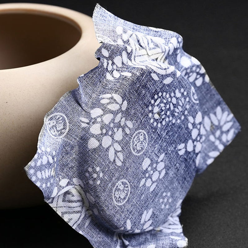 1pc Ceramic Tea Pot Flower Tea Pot Storage Tea Storage Pot (Assorted Color) - Image 2