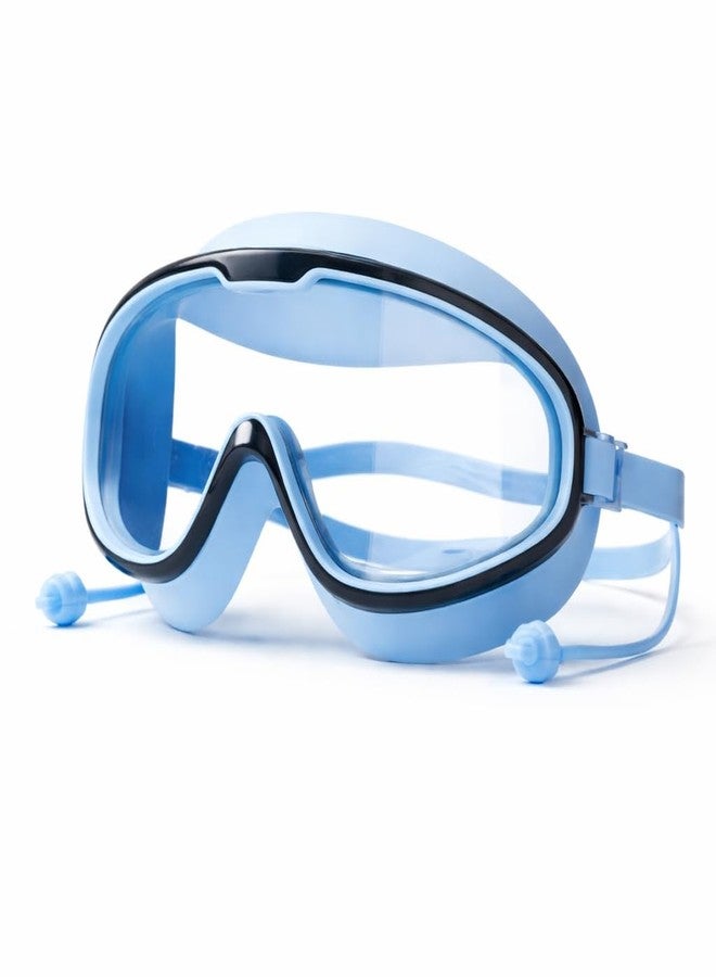 Megika Swimming Goggles for Adults & Kids | Anti-Fog, Leak-Proof Swim Goggles with Adjustable Strap | Clear Vision Water Goggles for Pool & Training (Multicolor, Pack Of 1) - Image 1