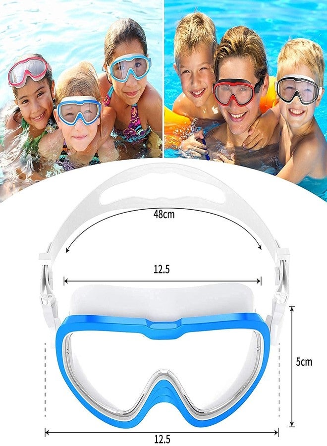 Megika Swimming Goggles for Adults & Kids | Anti-Fog, Leak-Proof Swim Goggles with Adjustable Strap | Clear Vision Water Goggles for Pool & Training (Multicolor, Pack Of 1) - Image 2