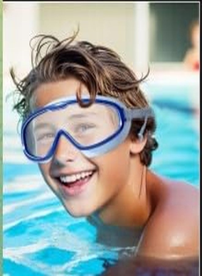 Megika Swimming Goggles for Adults & Kids | Anti-Fog, Leak-Proof Swim Goggles with Adjustable Strap | Clear Vision Water Goggles for Pool & Training (Multicolor, Pack Of 1) - Image 3