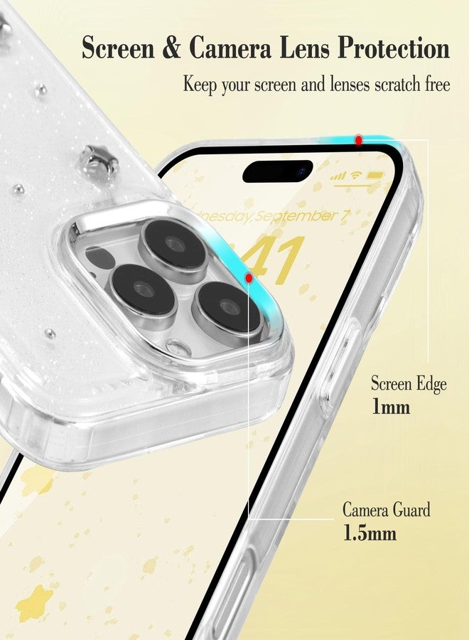 EYZUTAK جراب هاتف EYZUTAK لهاتف New Phone Pro، جراب لامع ثلاثي الأبعاد على شكل نجمة، تصميم جمالي جميل على شكل نجمة كريستالية متلألئة، جراب رقيق من مادة TPU شفافة للنساء - نجمة - Image 5