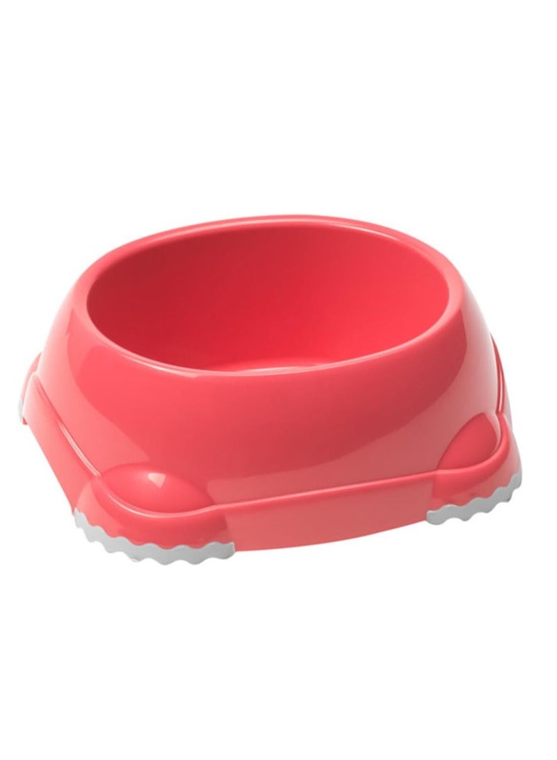Moderna Smarty Bowl for Pets, 735ml Spicy Coral  Food & Water Dish | Compact & Durable | 20.2 x 18.5 x 7.1 cm - Image 1