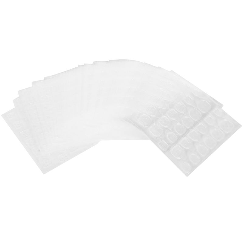 50 Sheet Waterproof DoubleSided Fake Nail Adhesive Tabs Transparent Gel Nail Tape - Image 3