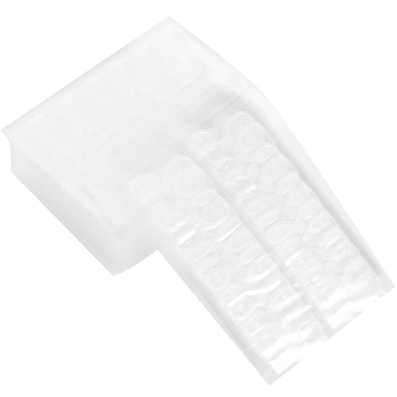 50 Sheet Waterproof DoubleSided Fake Nail Adhesive Tabs Transparent Gel Nail Tape - Image 2
