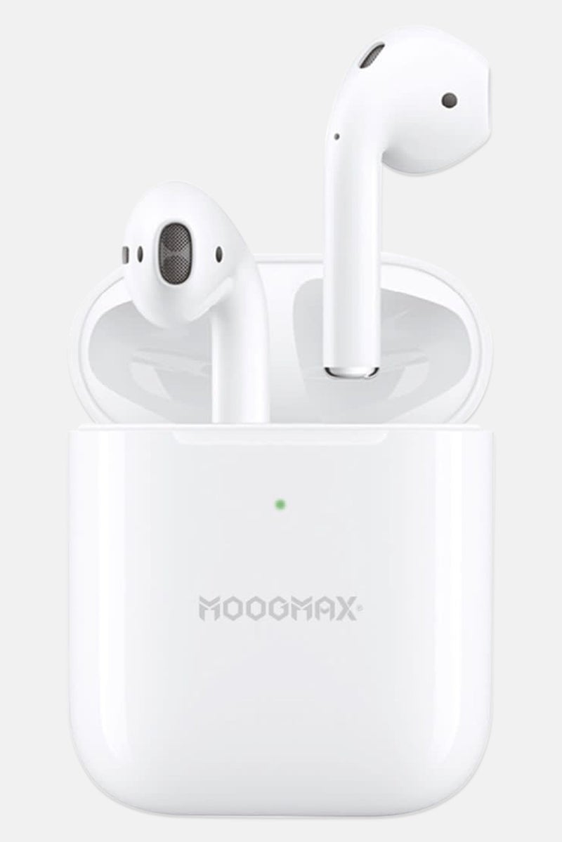 MOOGMAX EP48 TWS Wireless Earbuds, White - Image 2