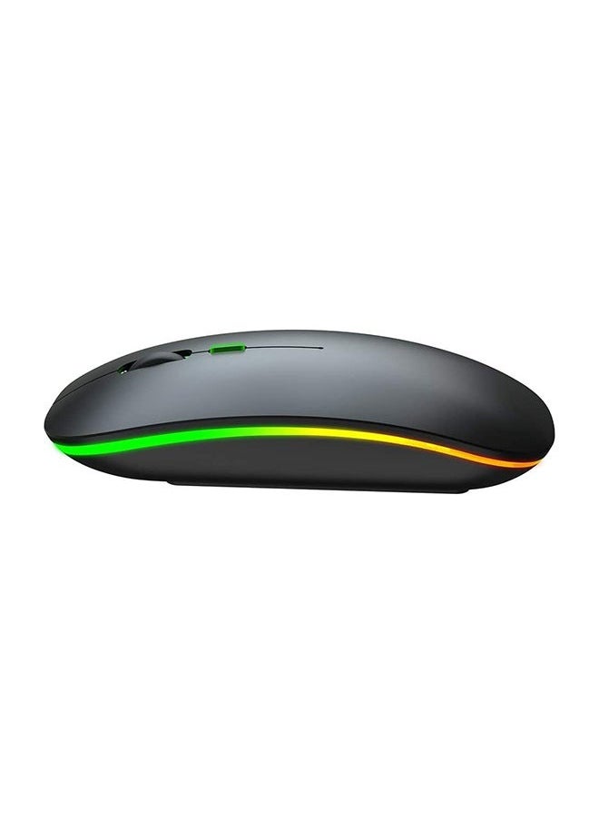 Haidue - 600.0 mAh M40 Ultra-Thin Wireless Mouse Black - Image 1