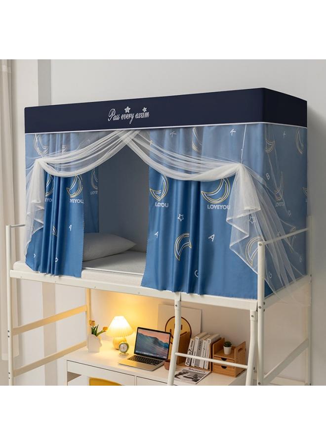 Bluejw New Student Mosquito Net Upper And Lower Bunk Bed Type Shading Dust-proof Dormitory Bedroom Single Privacy Bed Curtain Bed Curtain Wholesale - Image 1