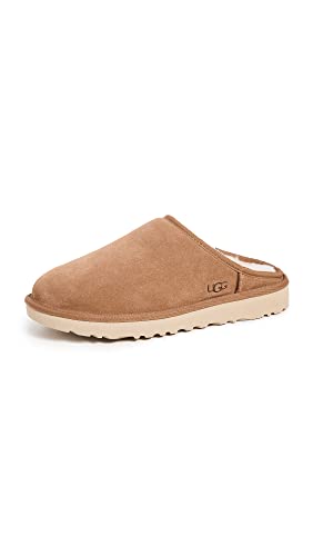 UGG Men's Classic Slip-On Slipper, Chestnut, 12 - Image 1