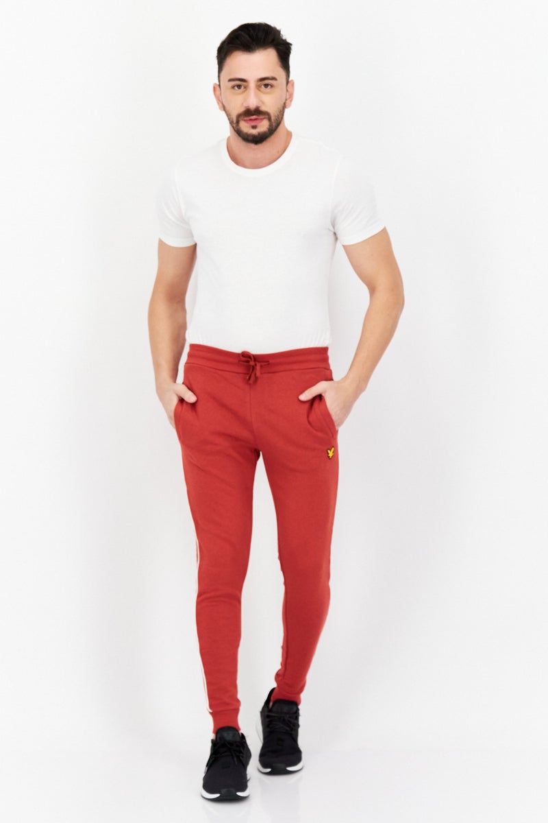 Lyle & Scott Men Sportswear Fit Training Sweatpants, Rust  - Image 2
