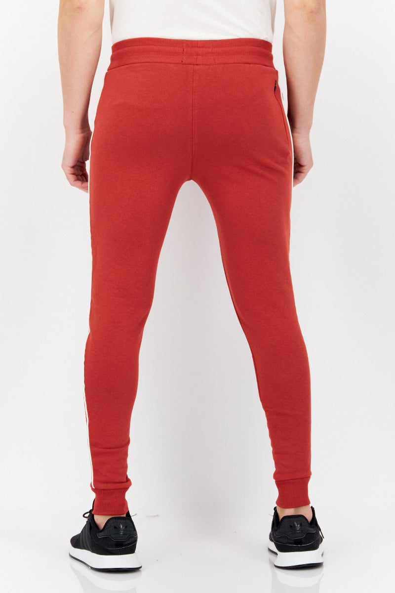 Lyle & Scott Men Sportswear Fit Training Sweatpants, Rust  - Image 4