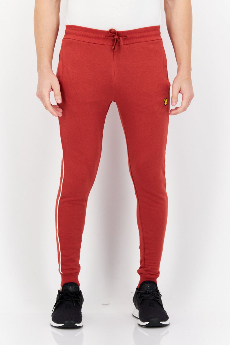 Lyle & Scott Men Sportswear Fit Training Sweatpants, Rust  - Image 1