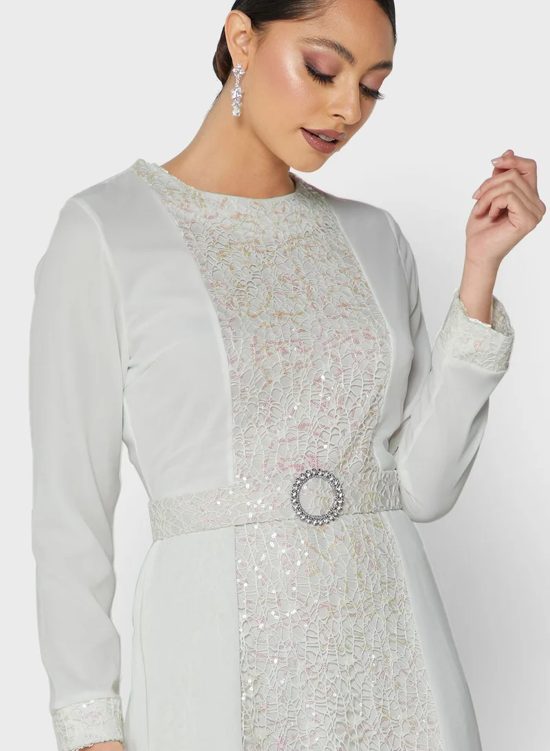 Khizana Shimmer Dress
