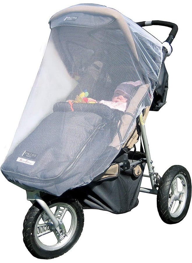 dreambaby Dreambaby Mosquito Bug Net for Stroller, Crib, Bassinet, Cradle, Playard, Pack N Plays - Insect Net with Elastic Edges  - Image 1