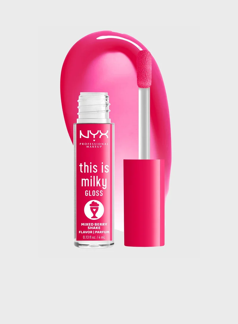 NYX PROFESSIONAL MAKEUP This Is Milky Gloss - Mixed Berry Shake