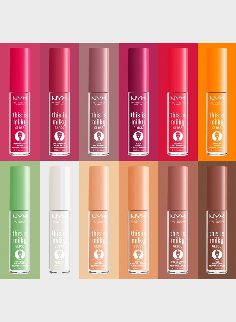 NYX PROFESSIONAL MAKEUP This Is Milky Gloss - Mixed Berry Shake