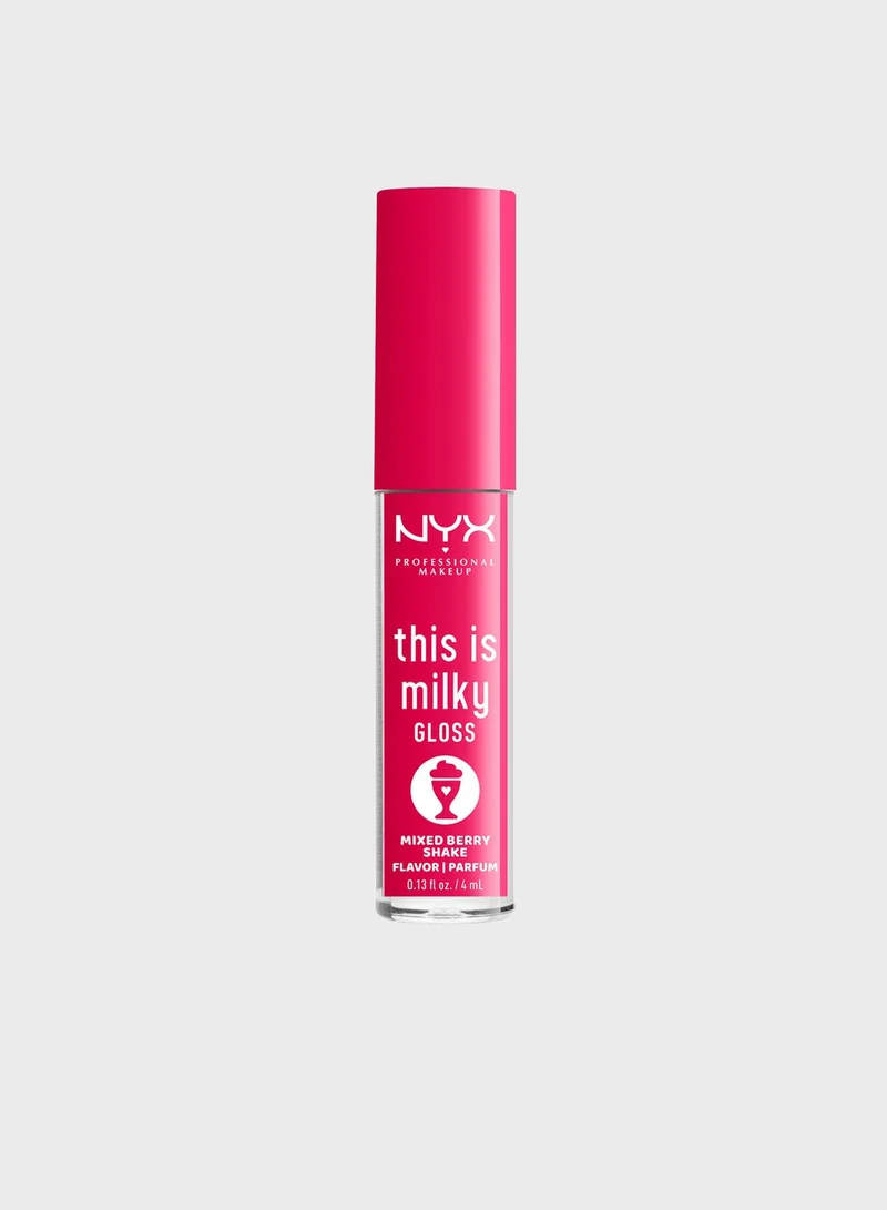 NYX PROFESSIONAL MAKEUP This Is Milky Gloss - Mixed Berry Shake