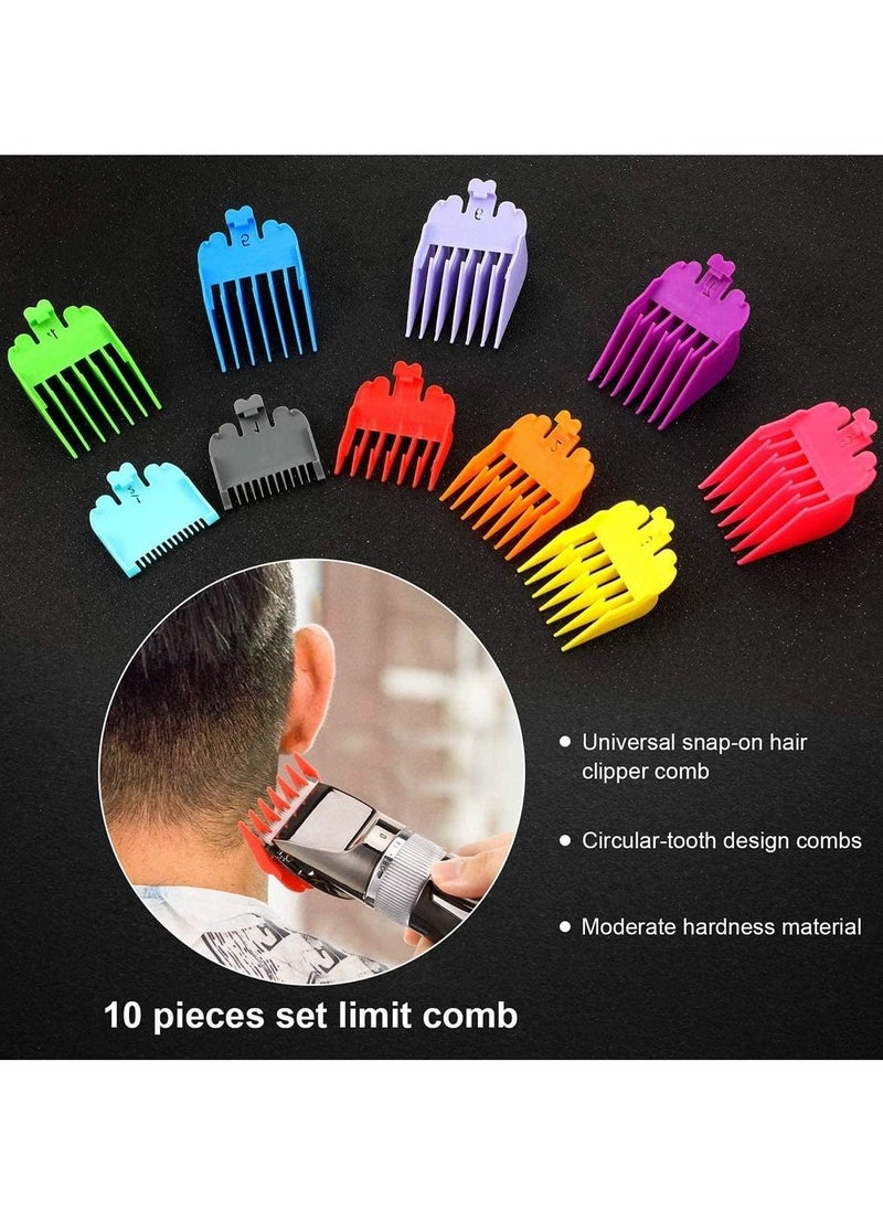 KASTWAVE - Hair Clipper Limit Guide Combs Replacement Guards Set Attachment Guide Combs Compatible with Many Wahl Clippers and Trimmers,Hair Clipper Limit Comb Guide - Image 1