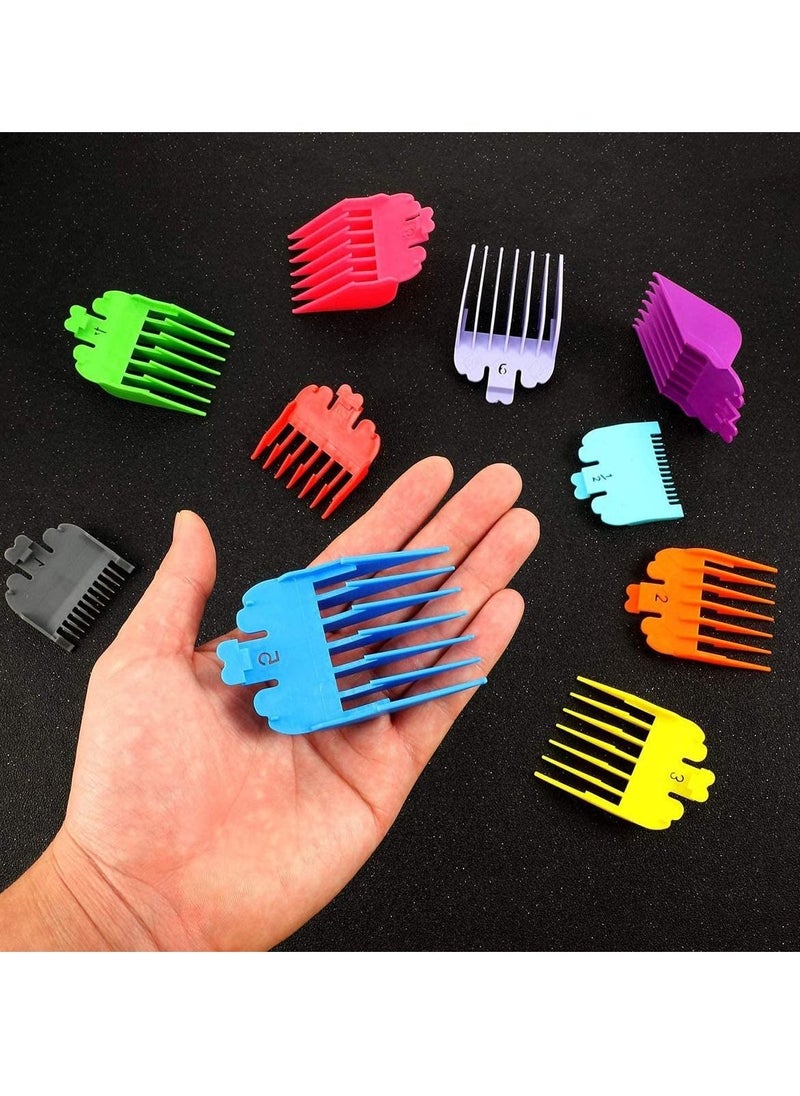 KASTWAVE - Hair Clipper Limit Guide Combs Replacement Guards Set Attachment Guide Combs Compatible with Many Wahl Clippers and Trimmers,Hair Clipper Limit Comb Guide - Image 1