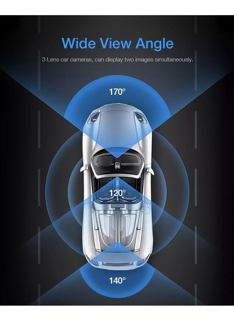 MOOGMAX - MOOGMAX MX-DR006 Full HD 1080P Dash Camera with Night Vision and 24-Hour Parking Monitoring - Image 1