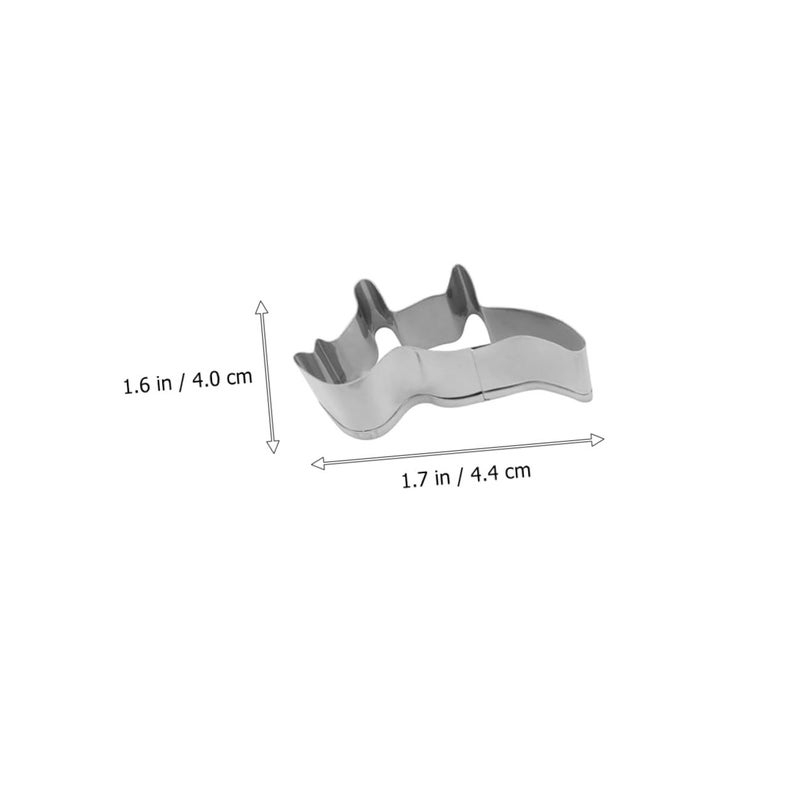 6 Pcs Stainless Steel Dinosaur Cookie Cutter Set For Baking And Cake Decorating - Image 3