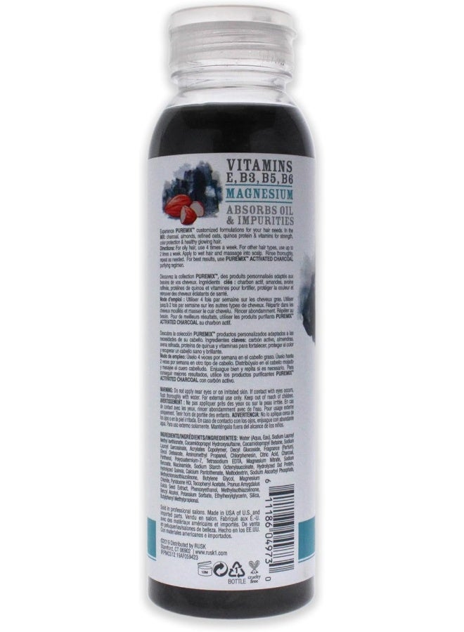 RUSK Puremix Activated Charcoal Purifying Shampoo - Image 2