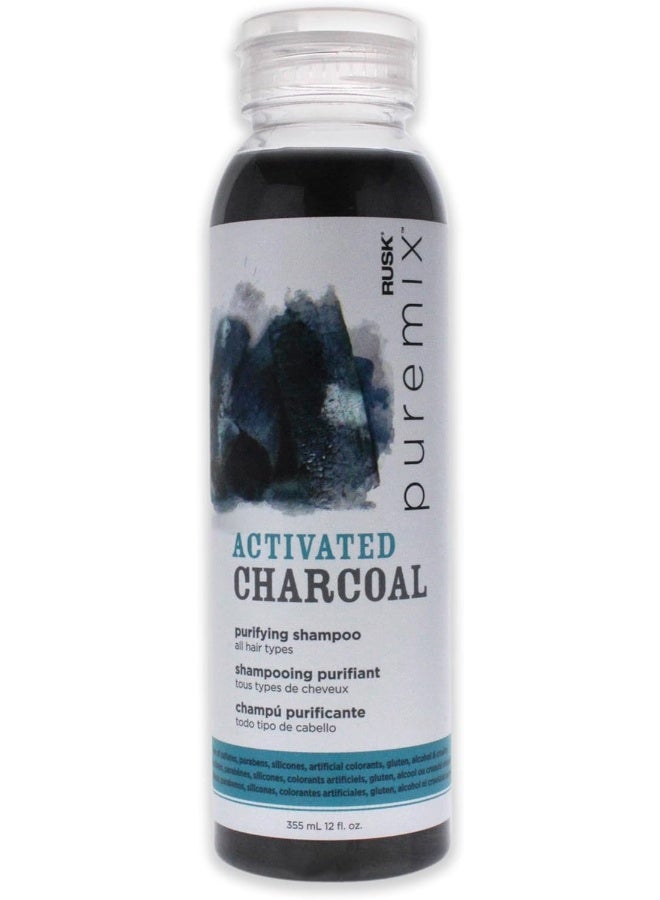 RUSK Puremix Activated Charcoal Purifying Shampoo - Image 1