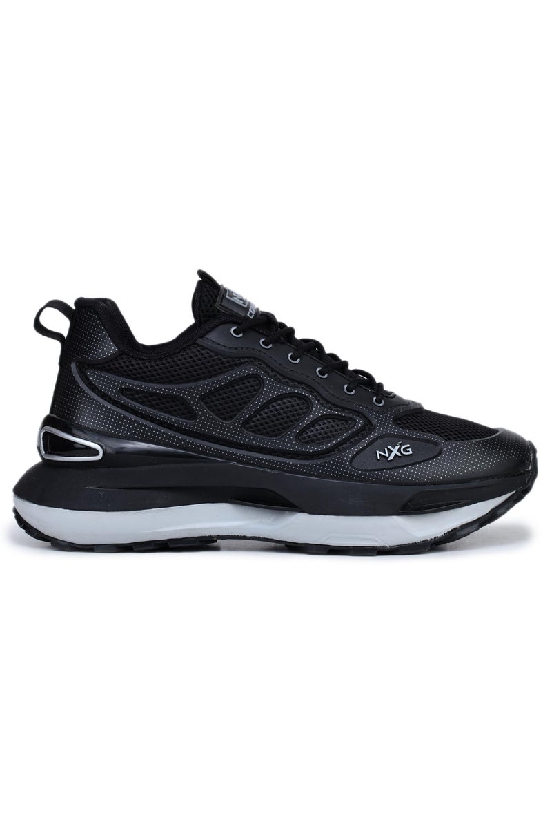 Columbus TRAILBLAZE Sports Shoe - Running Shoe| Walking Shoe| Training & Gym Shoe| Outdoors Shoe for Men's, (Black,Silver), UK8 - Image 3