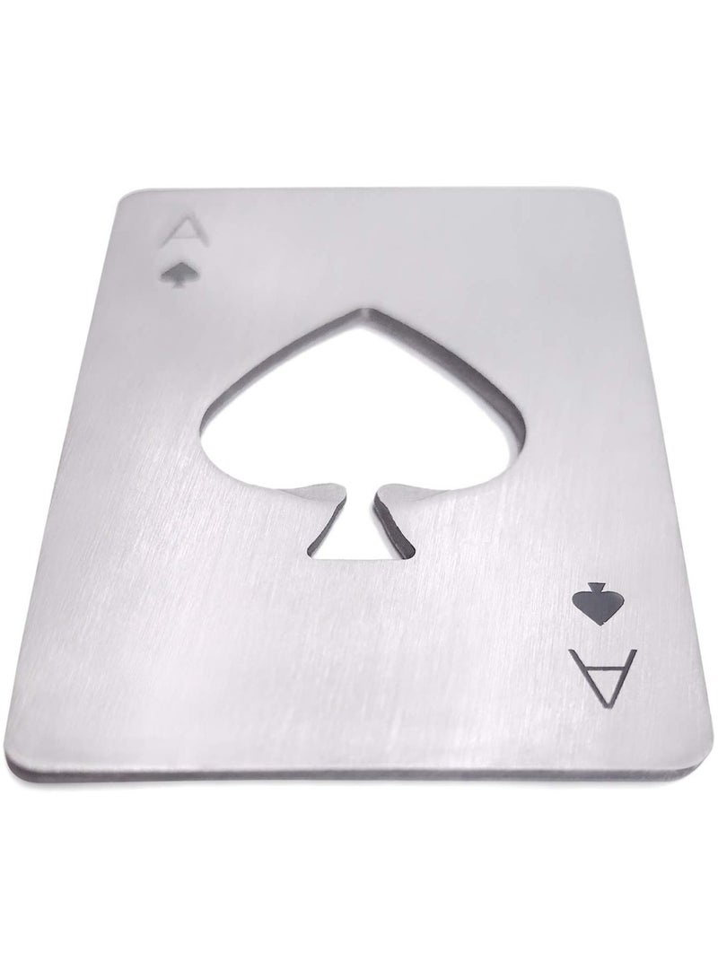 Credit Card Size Bottle Opener Silvery 3.35x2.17x0.05inch  - Image 3