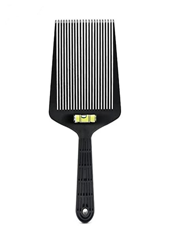 Eforlike Barber Flat Top Comb with level Bang Liquid Oil Hair Cutting Angle Adjustment Large Teeth Comb Styling Tool (black) - Image 2