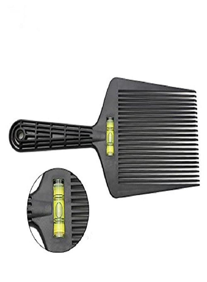 Eforlike Barber Flat Top Comb with level Bang Liquid Oil Hair Cutting Angle Adjustment Large Teeth Comb Styling Tool (black) - Image 5