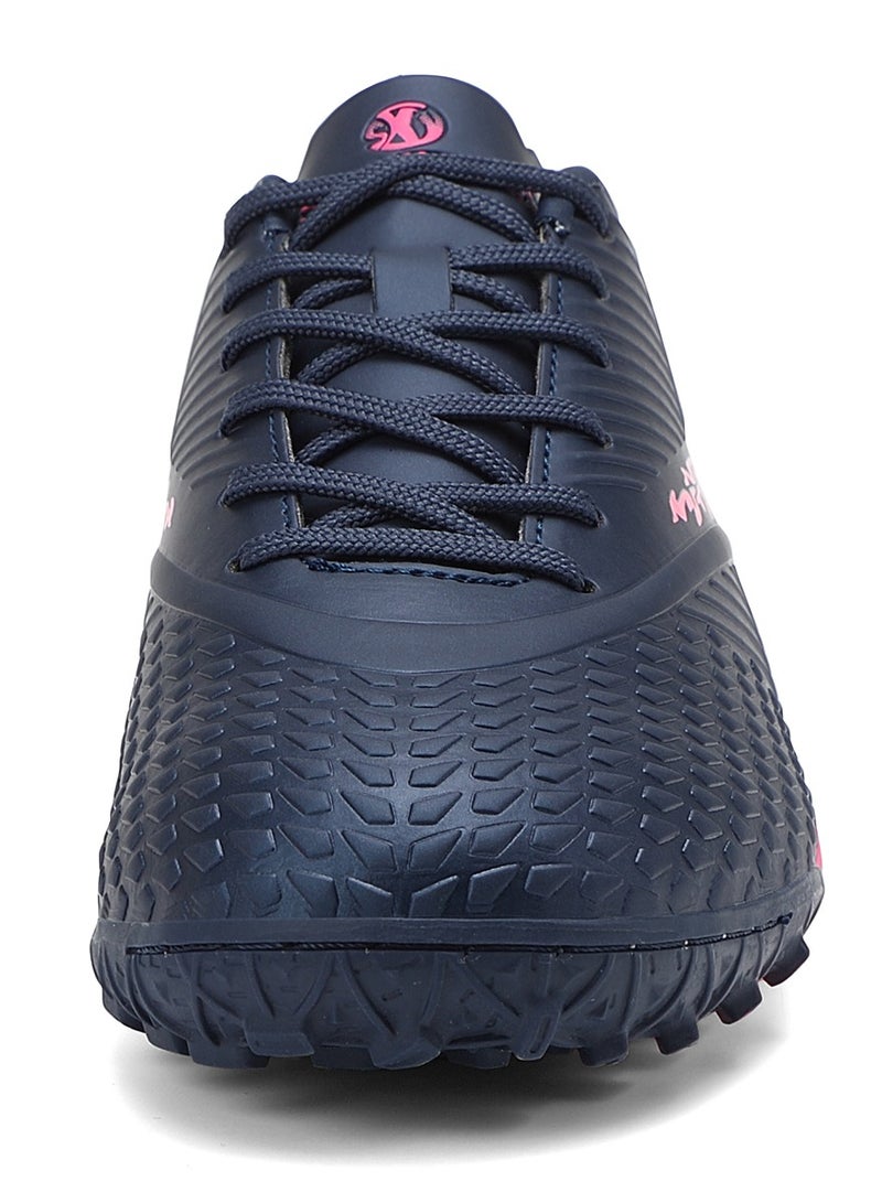 جناح السماء أحذية كرة قدم للأطفال للأولاد والبنات أحذية رياضية عشبية للاستخدام الداخلي والخارجي أحذية تدريب للشباب أحذية كرة قدم قابلة للتنفس بنعل داخلي/داخلي أحذية تدريب مضادة للانزلاق للأطفال - Image 3