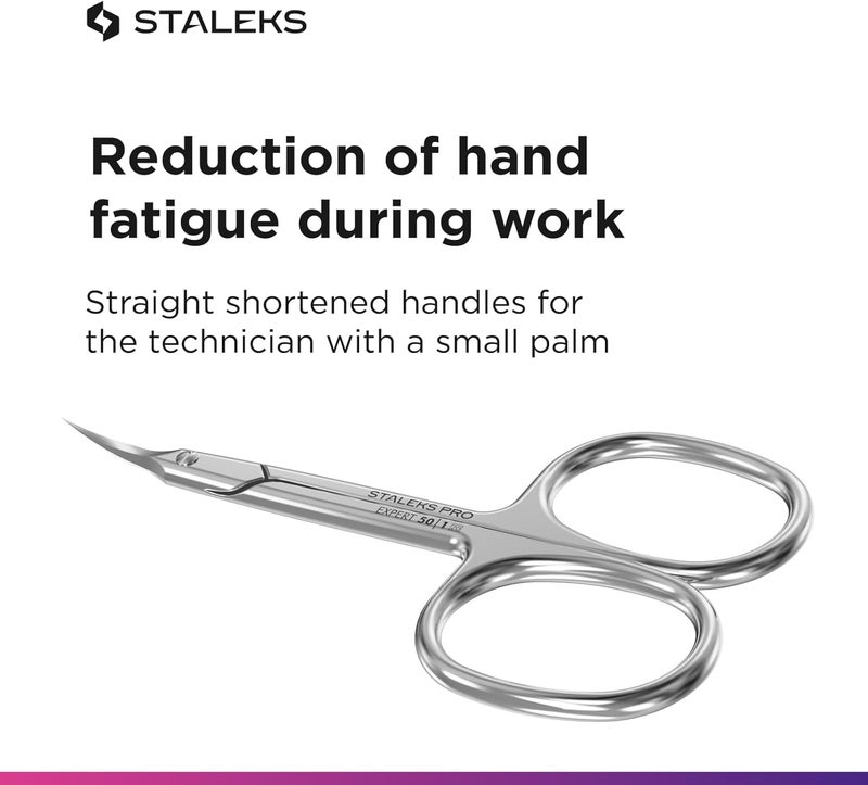 STALEKS Pro Cuticle Scissors EXPERT SE-50/1 - Image 5