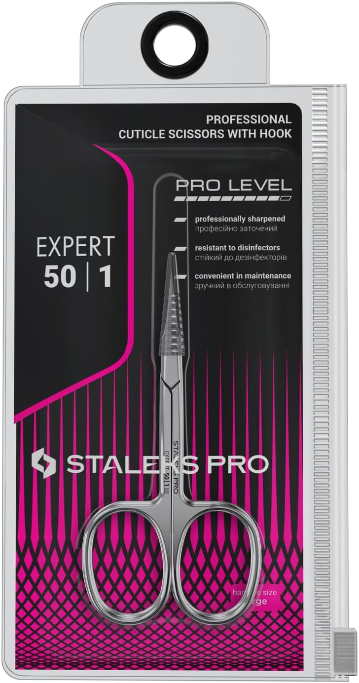 STALEKS Pro Cuticle Scissors EXPERT SE-50/1 - Image 2