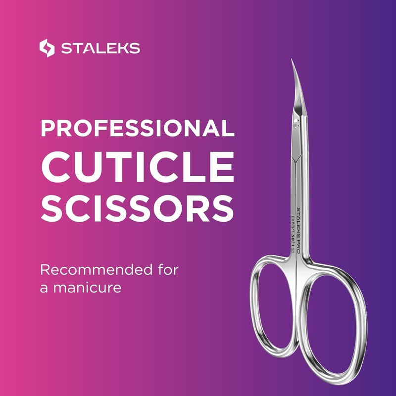 STALEKS Pro Cuticle Scissors EXPERT SE-50/1 - Image 4