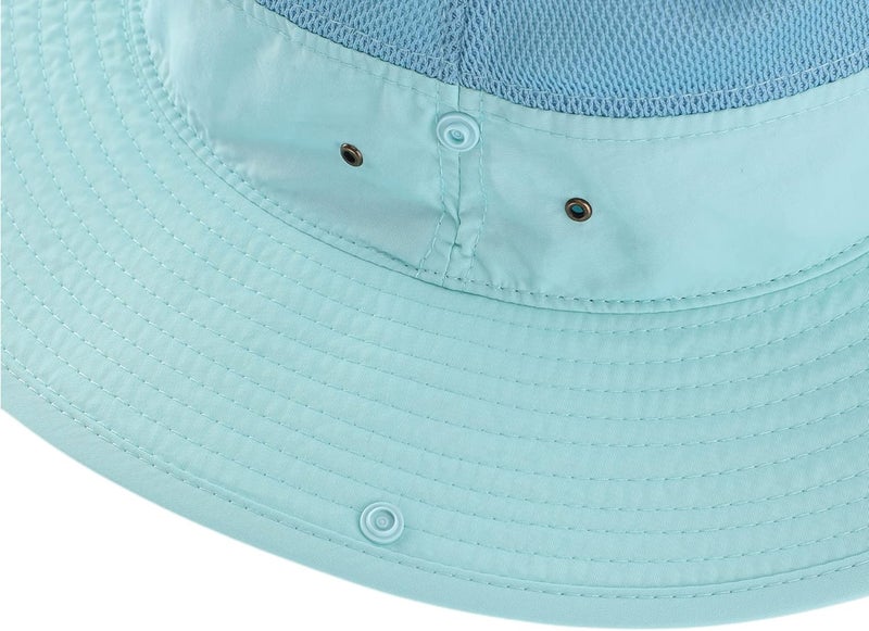 Connectyle Wide Brim Sun Hat for Men Breathable Cowboy Boonie Hat UPF 50+ Sun Protection Bucket Hat for Fishing Hiking - Image 5