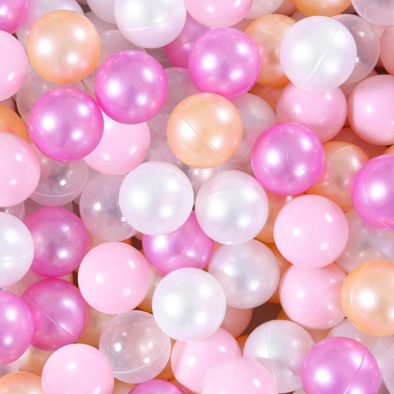 STARBOLO Ball Pit Balls  Nontoxix Crush Proof Plastic Toy Balls for Ball Pit Childrens Pool Water Toys BPA Free 22Inch Play Ball for Girl Boy Kids Birthday Pool Play Tent Party - Image 2