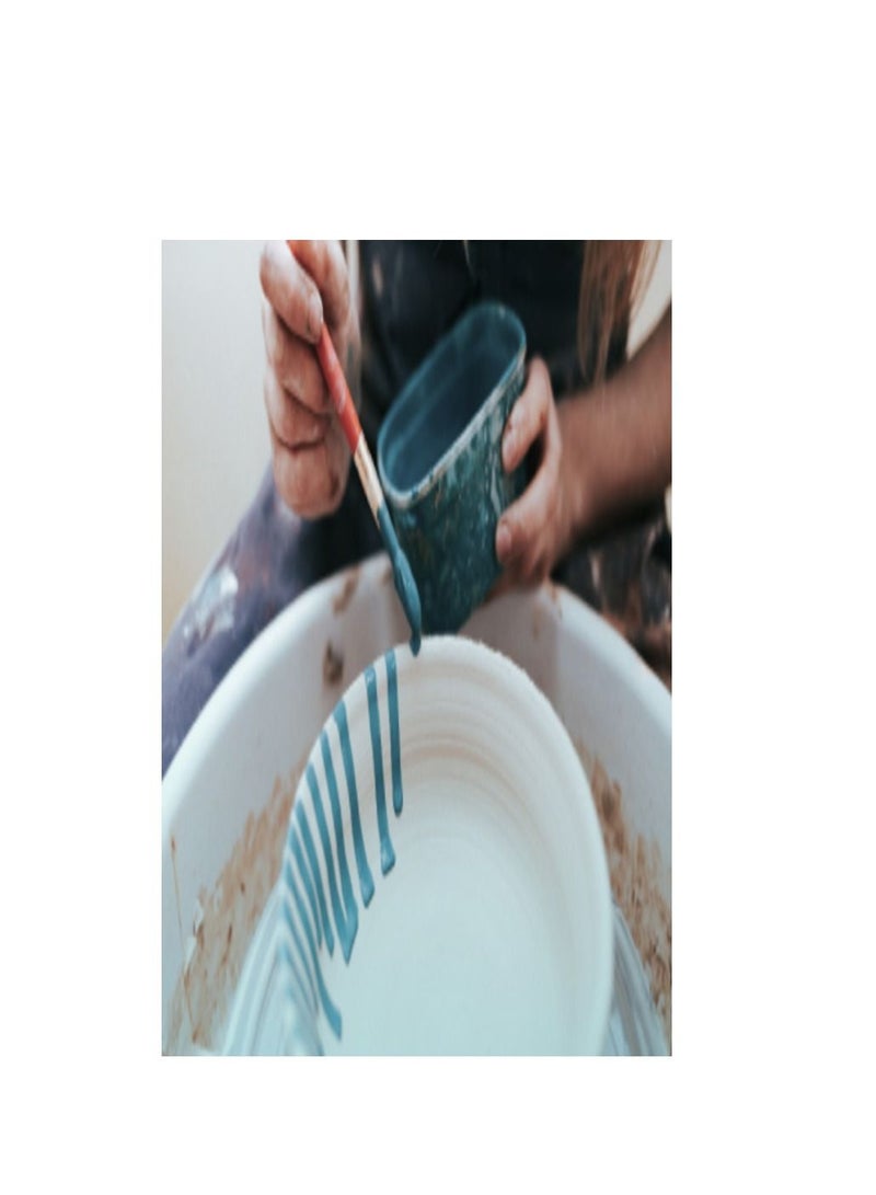 ماركة غير محددة طين فخار طبيعي لون أبيض 12.5كجم - Image 4