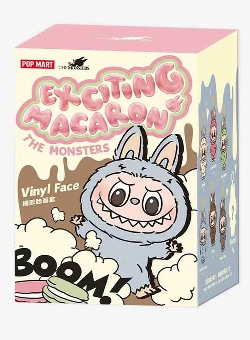 POP MART 100% Authentic Labubu The Monsters  Tasty Macarons Vinyl Face Blind Box, Random Design Action Figures Collectible Toys Home Decorations Single Box  - Image 2