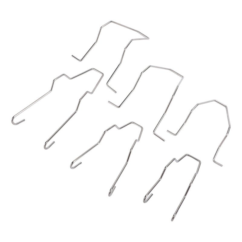 Car Headlight Bulb Clip: 6 Stainless Steel Pieces - Sturdy Durable Versatile Retaining Spring Clip for Most H1 H3 H4 H7 Car Headlight Bulb Replacement - Image 3