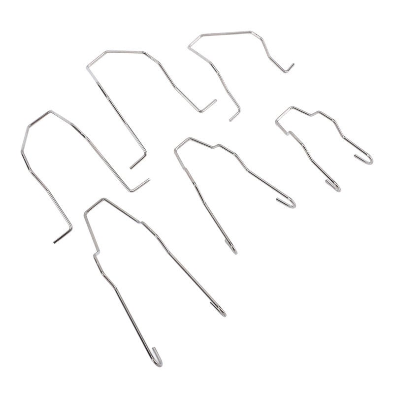 Car Headlight Bulb Clip: 6 Stainless Steel Pieces - Sturdy Durable Versatile Retaining Spring Clip for Most H1 H3 H4 H7 Car Headlight Bulb Replacement - Image 4